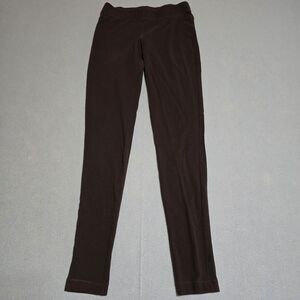 Maurices Women's Brown Athletic Leggings Yoga Pants Size XS Cotton